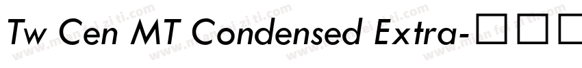 Tw Cen MT Condensed Extra字体转换